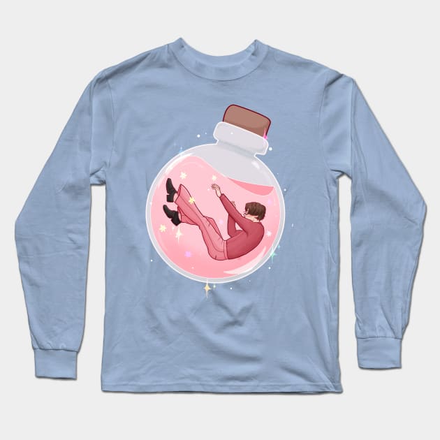 hs in a bottle Long Sleeve T-Shirt by ohnoballoons